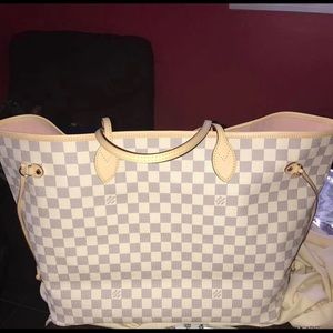 Louis Vuitton Neverfull GM Damier Azur💞